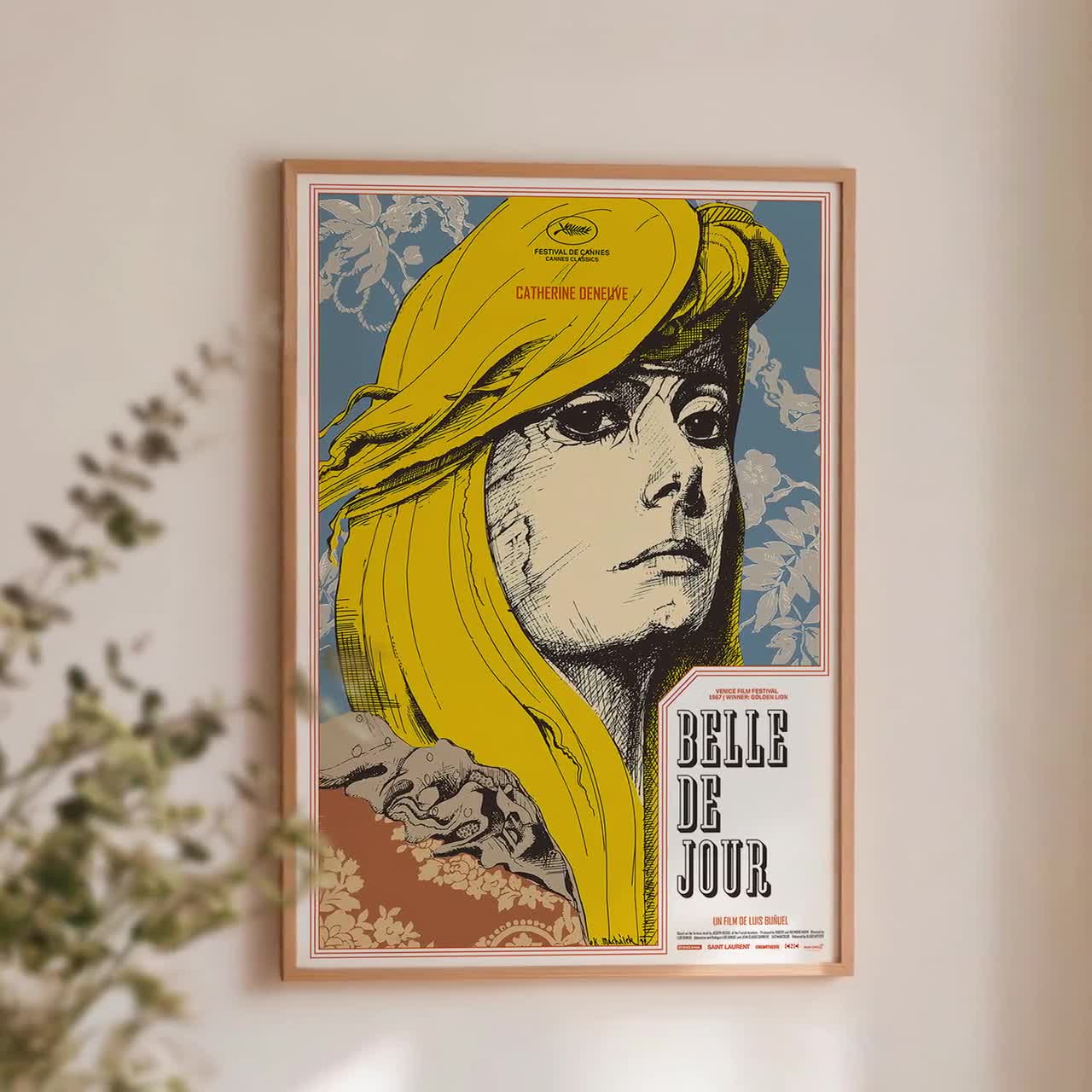 Belle de Jour (1967) ポスター |ブニュエル |カトリーヌ・ドヌーヴ