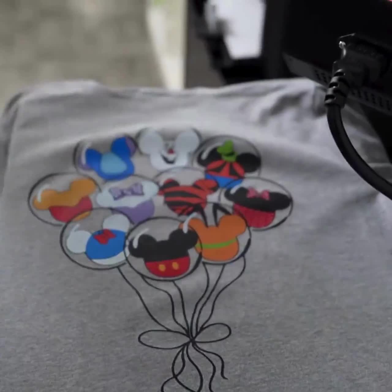 Anna DTF Transferfolie, Frozen Sister Shirt Design, Disney Schloss Ballon DTF Print, Magical Winter Princess DTF video poster