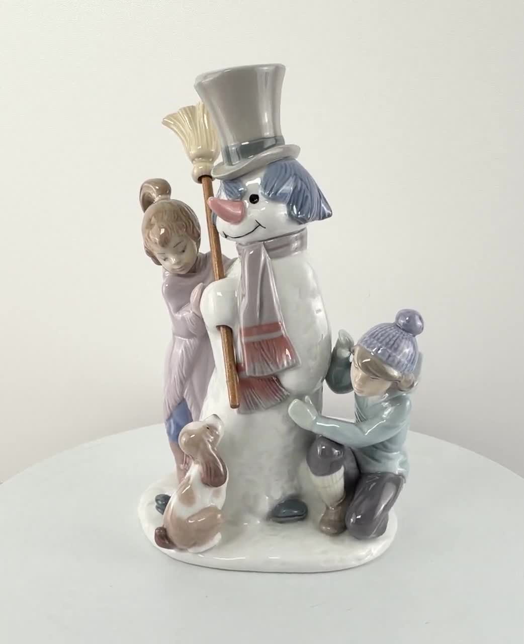 LLADRO Porcelain Figurine of A Snowman #5713 - Etsy