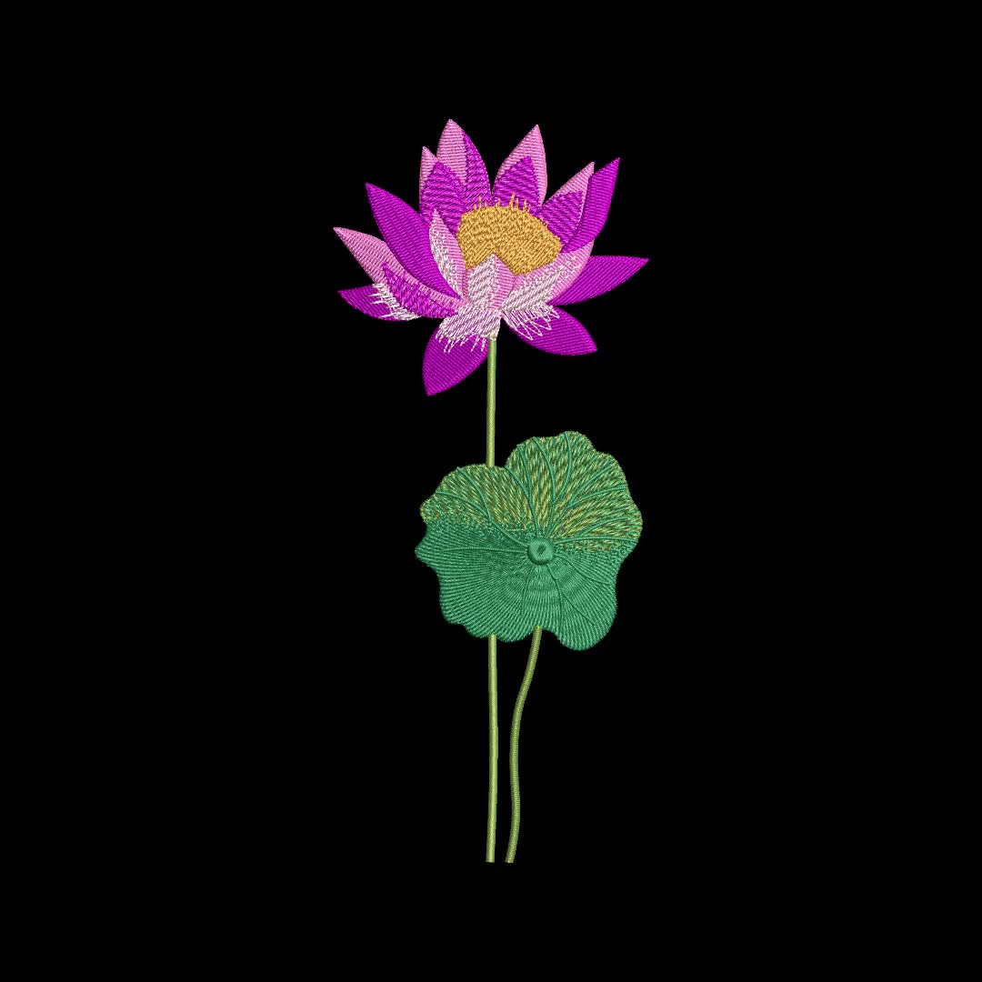 誕生月の花刺繍セット、12ヶ月花刺繍マシンファイル、12種類の花の