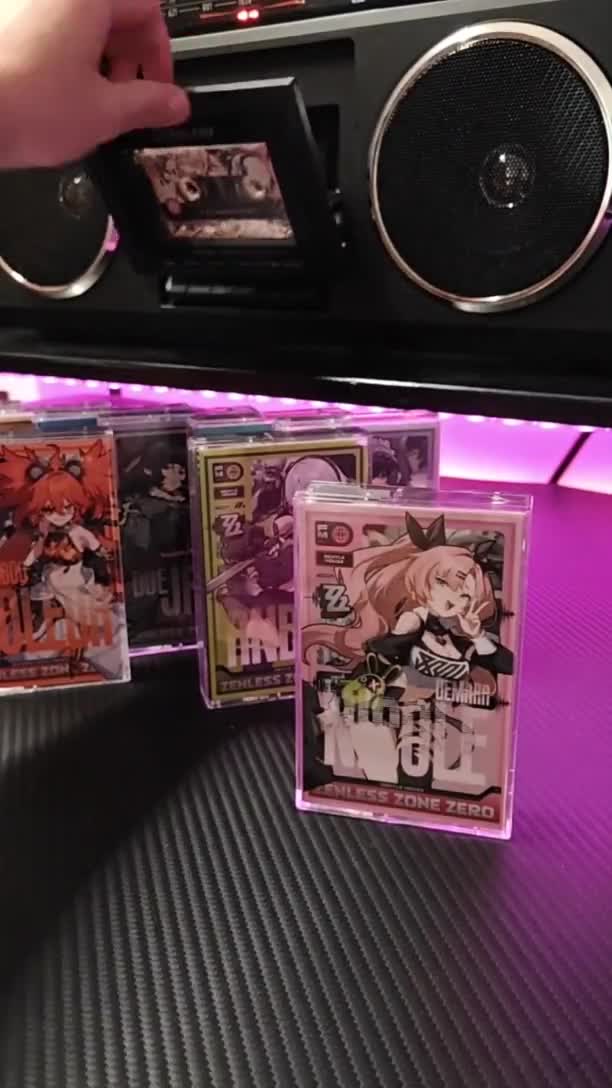 Zenless Zone Zero Cassette Tape - Lycaon, Qingyi, Zhuyuan, Koleda