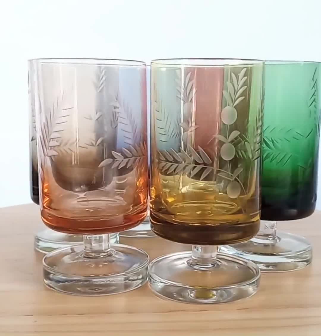 6 set glasses modern for drink Shot Glasses