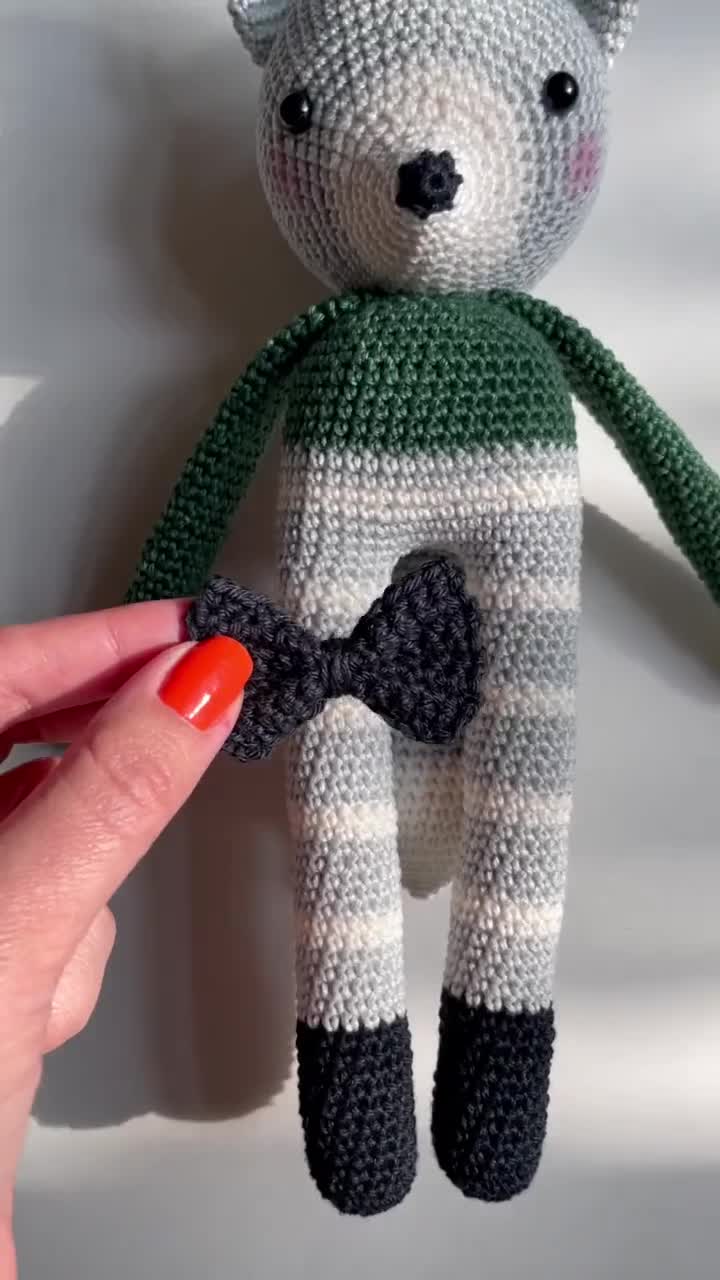Crochet pattern fox Fabian GERMAN & ENGLISH | olialemon video poster