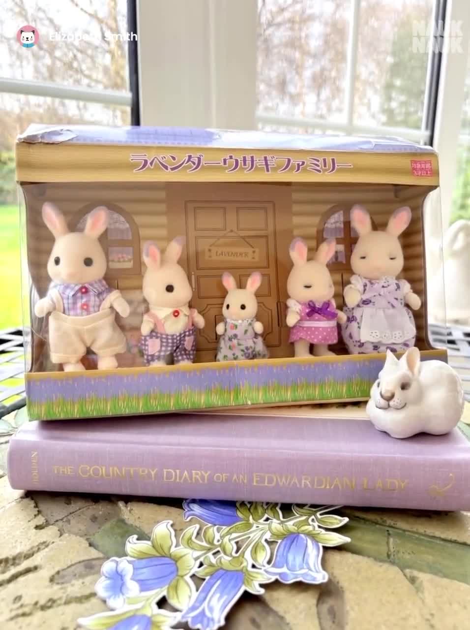Sylvanian Families Lavender Rabbit Family- Rare Hokkaido exclusive, brand new and unopened! video poster