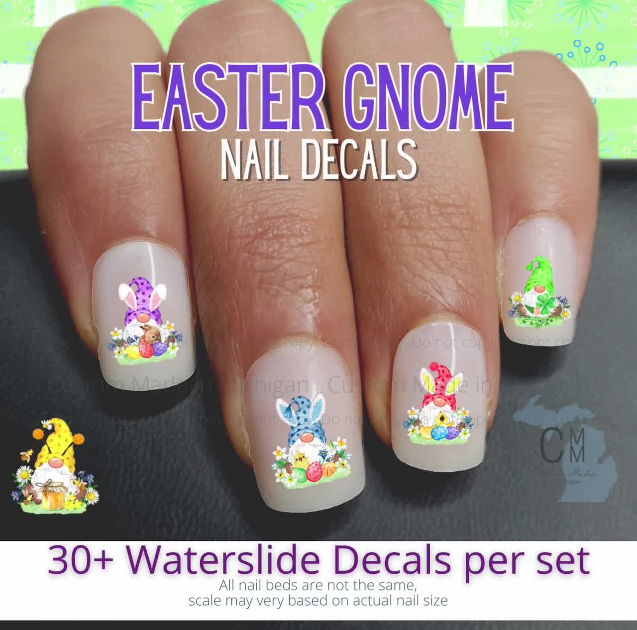 Easter Gnome Love Decal