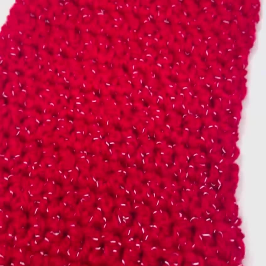 かぎ針編みパターン | 簡単なクリスマス帽子 | サンタ帽子のかぎ針編み