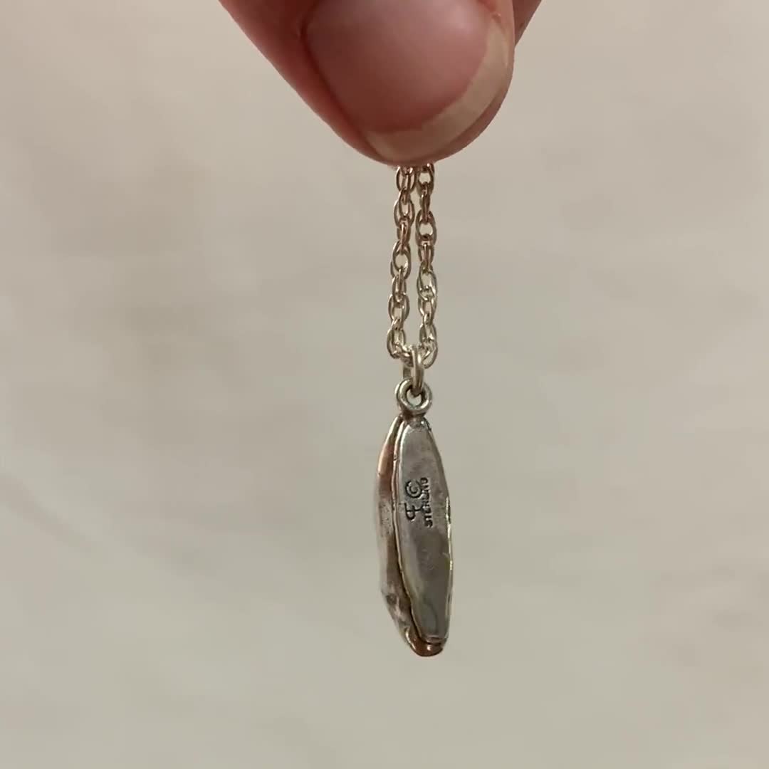 Ciondolo Argento 925 Con Zirconi Bianchi Rotondi E Baguette, 1,18 Ct, Per Festa E Matrimonio (senza Catena)