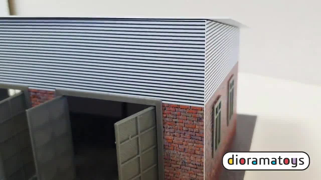 Rampe per auto modello 3D in scala 1:24 coppia Garage Diorama -  Italia