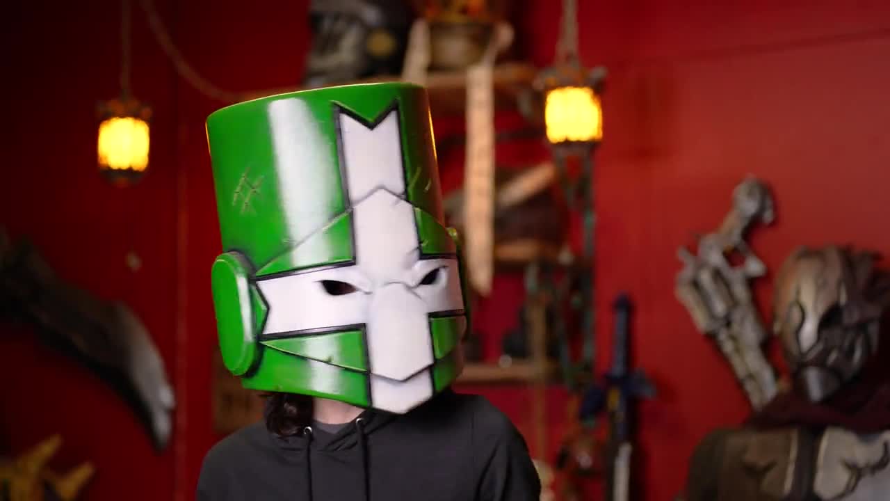 Castle Crashers Helmet Wearable 6 Color Options 