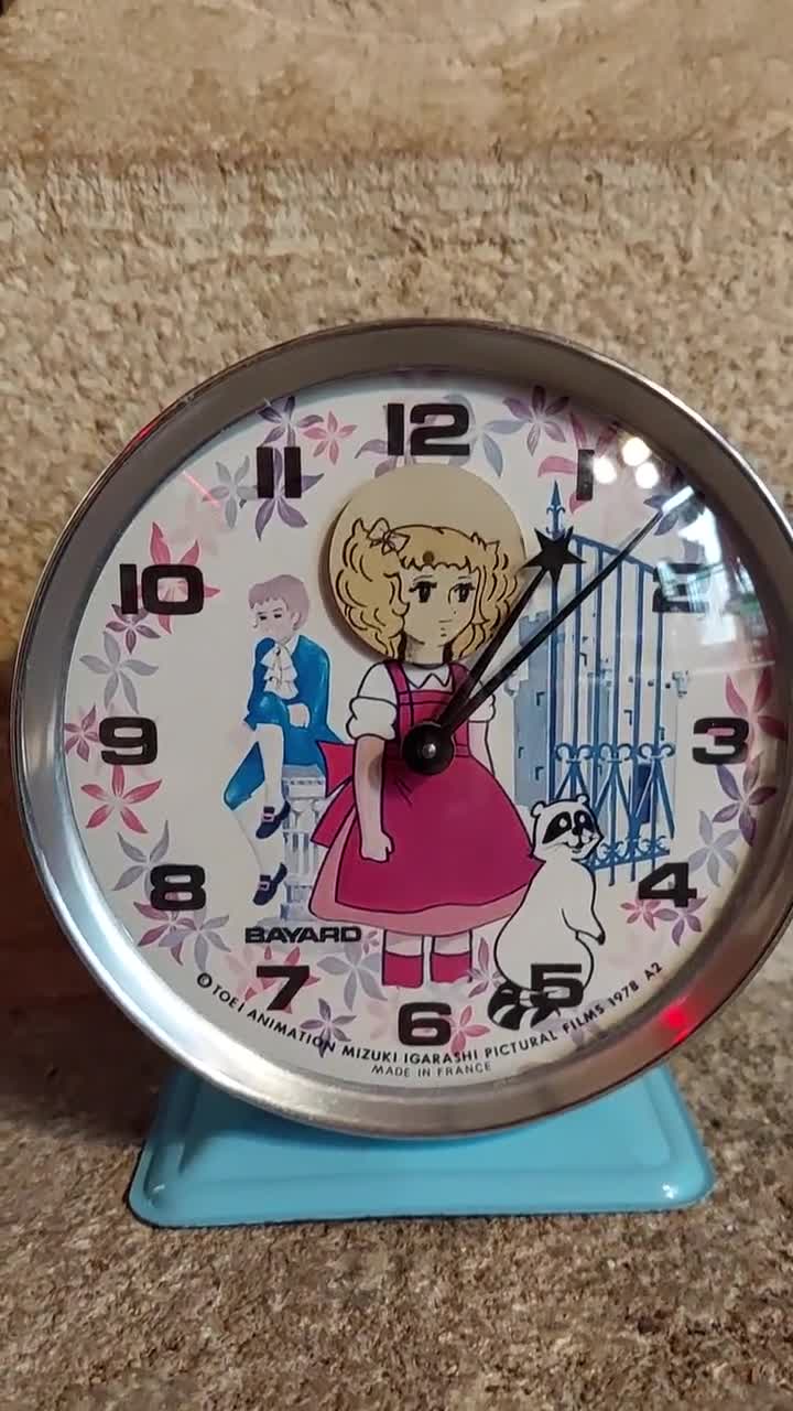 Vintage CANDY Alarm Clock, TOEI Animation Mizuki Igarashi Pictural