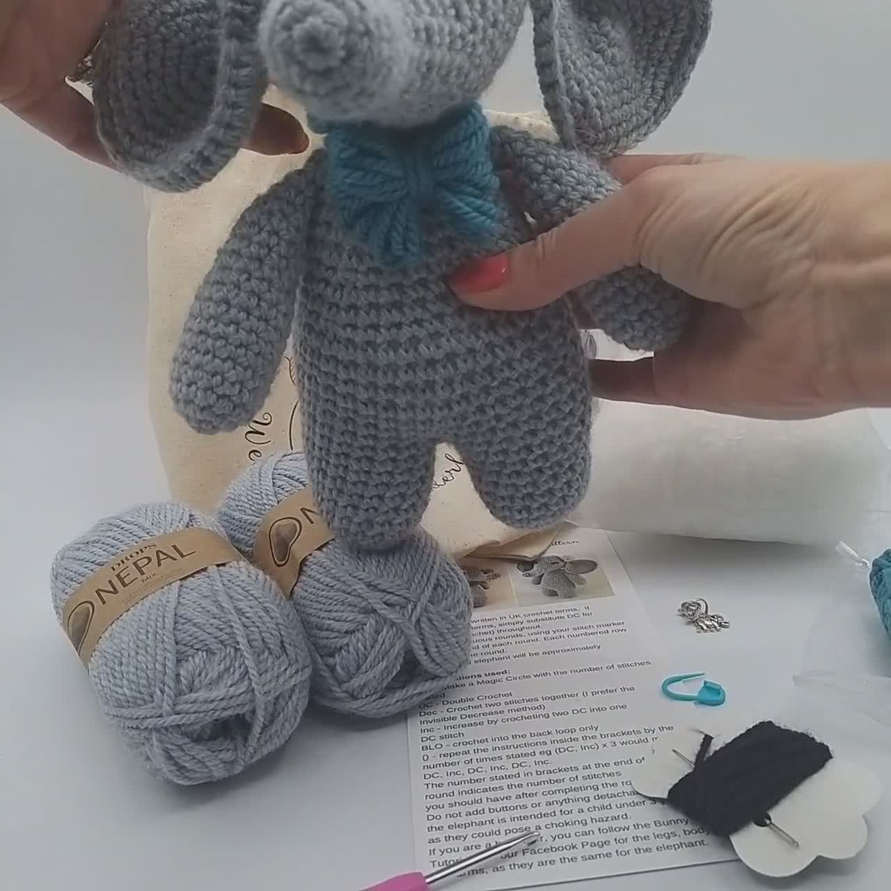 Llavero Stitch a Crochet / Aprende a tejer a Stitch, tutorial completo. 