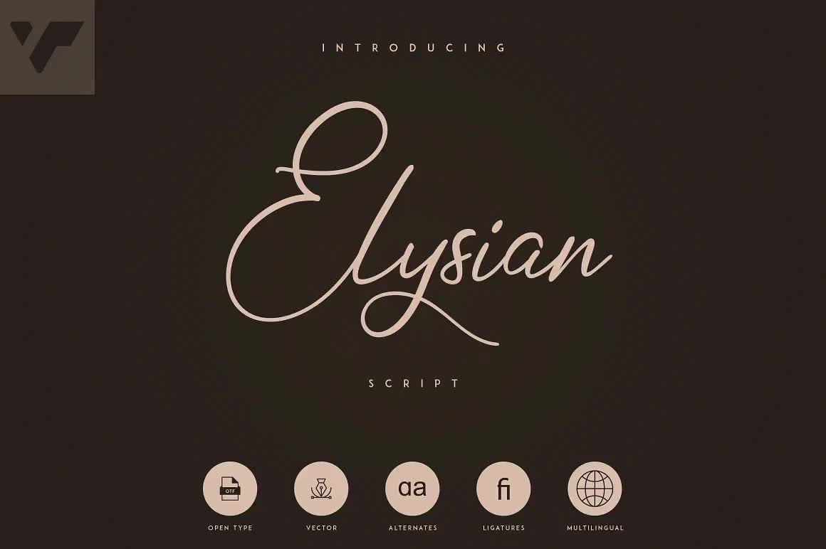 Elysian Script – Hand-Drawn Natural Script with Alternates, Ligatures & Multilingual Support, Ideal for Branding and Product Packaging video poster
