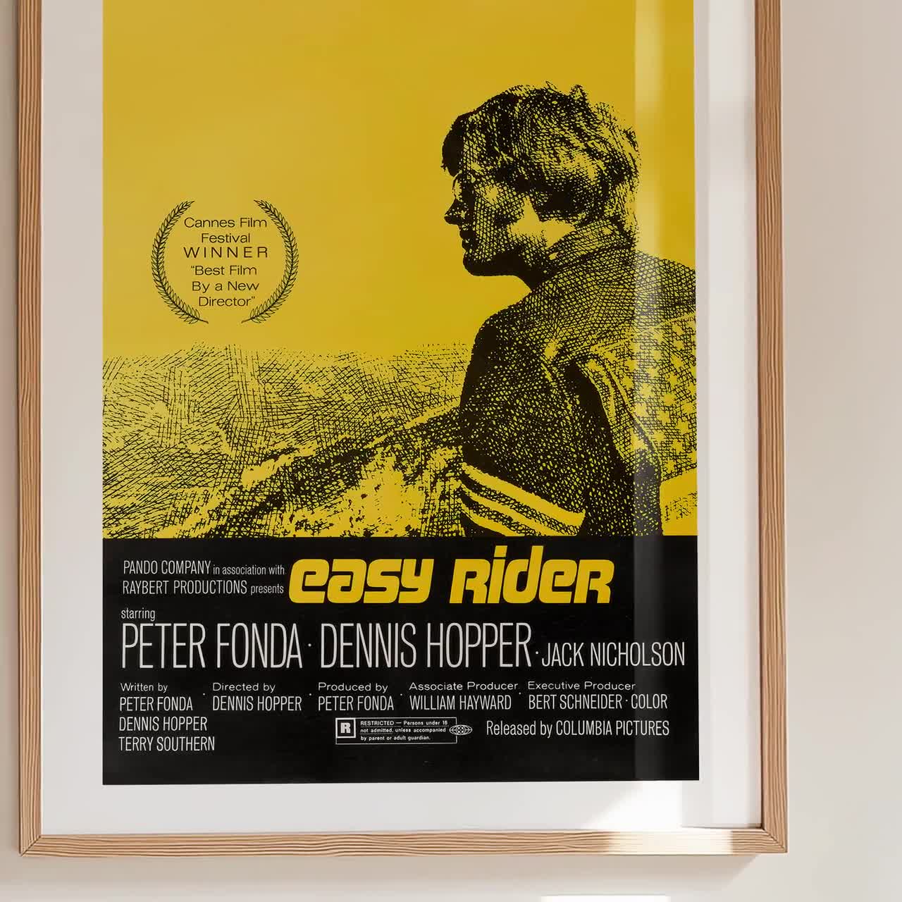 イージー・ライダー（1969年）ポスター｜デニス・ホッパー｜アメリカン