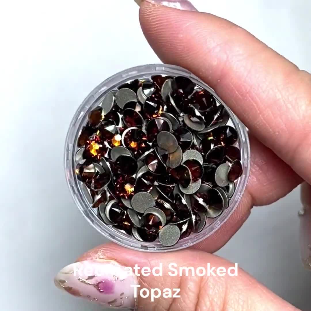 Recreated Smoked Topaz (1403) Swarovski 2088 XIRIUS 12ss Crystal