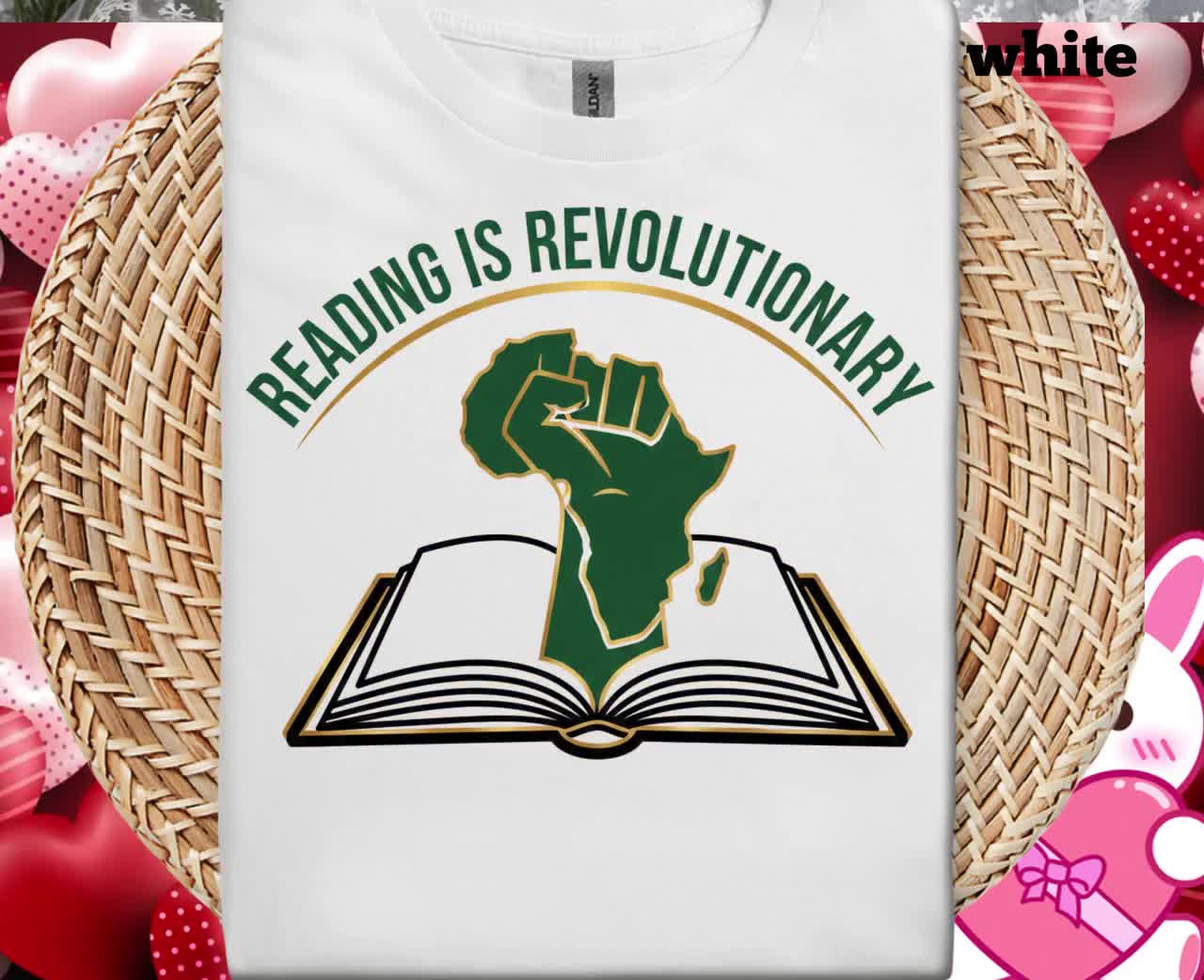 Reading Is Revolutionary Shirt, Literacy Teacher Tee, Black History Month Reading Shirt video poster