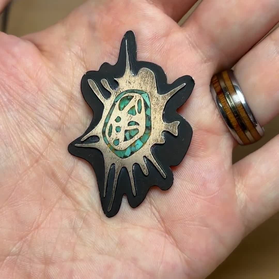 フベンティーノ・ロペス・レイエス作 南西部風 スターリングシルバー