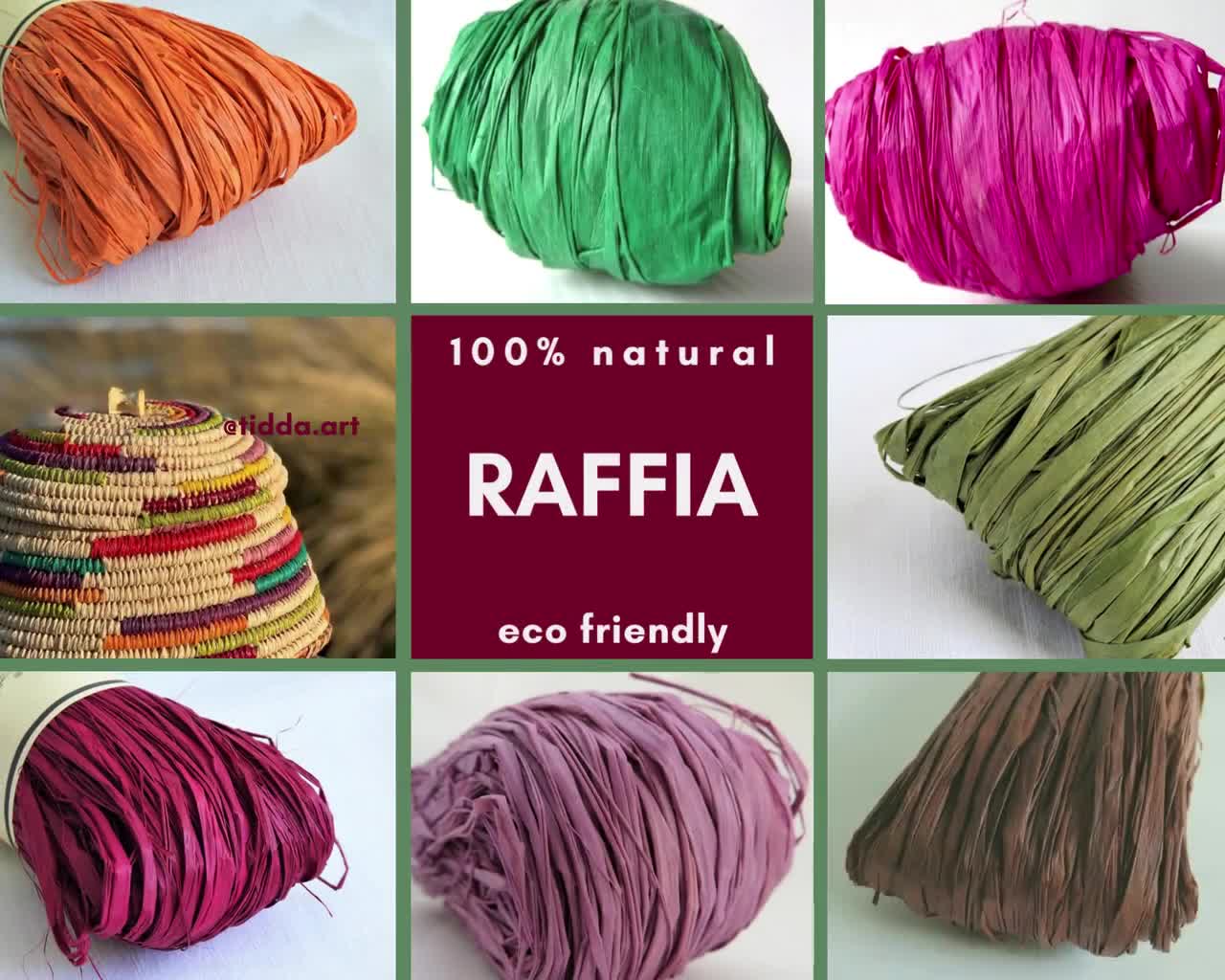 Raffia for Weaving Bags Hats Jewellery Embroidery Craft. 26 