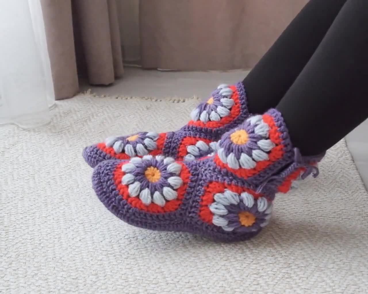 Etsy discount crochet slippers