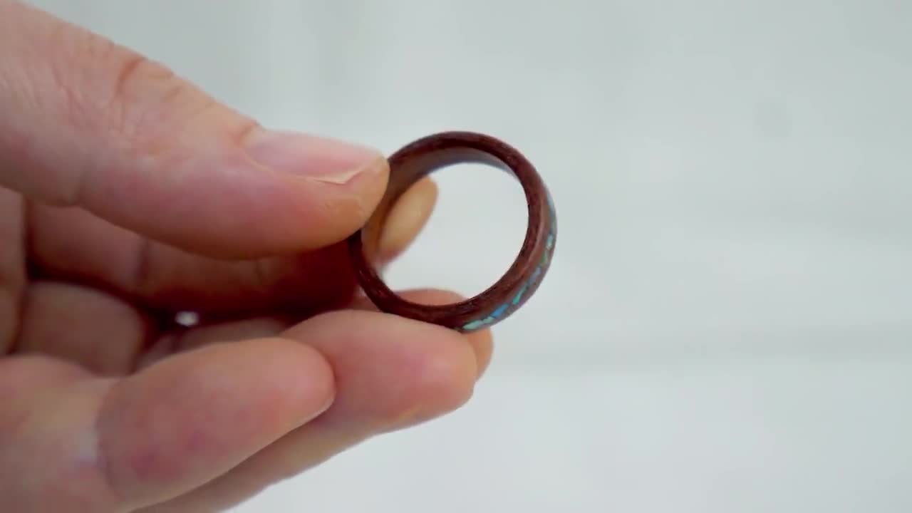 Wood Ring, Wood Wedding Band, Wood Rings, wooden ring