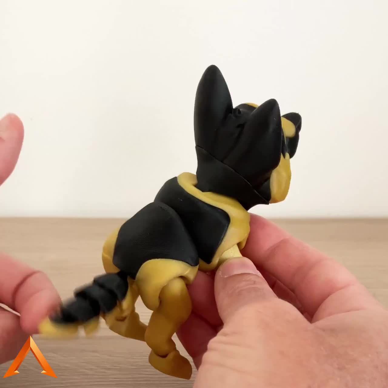 Articulated German Shepherd – 3D Printed Articulated Dog - Etsy