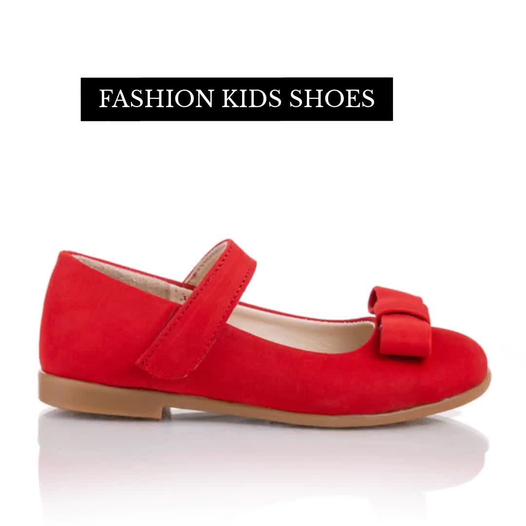 Girls red dress shoes best sale