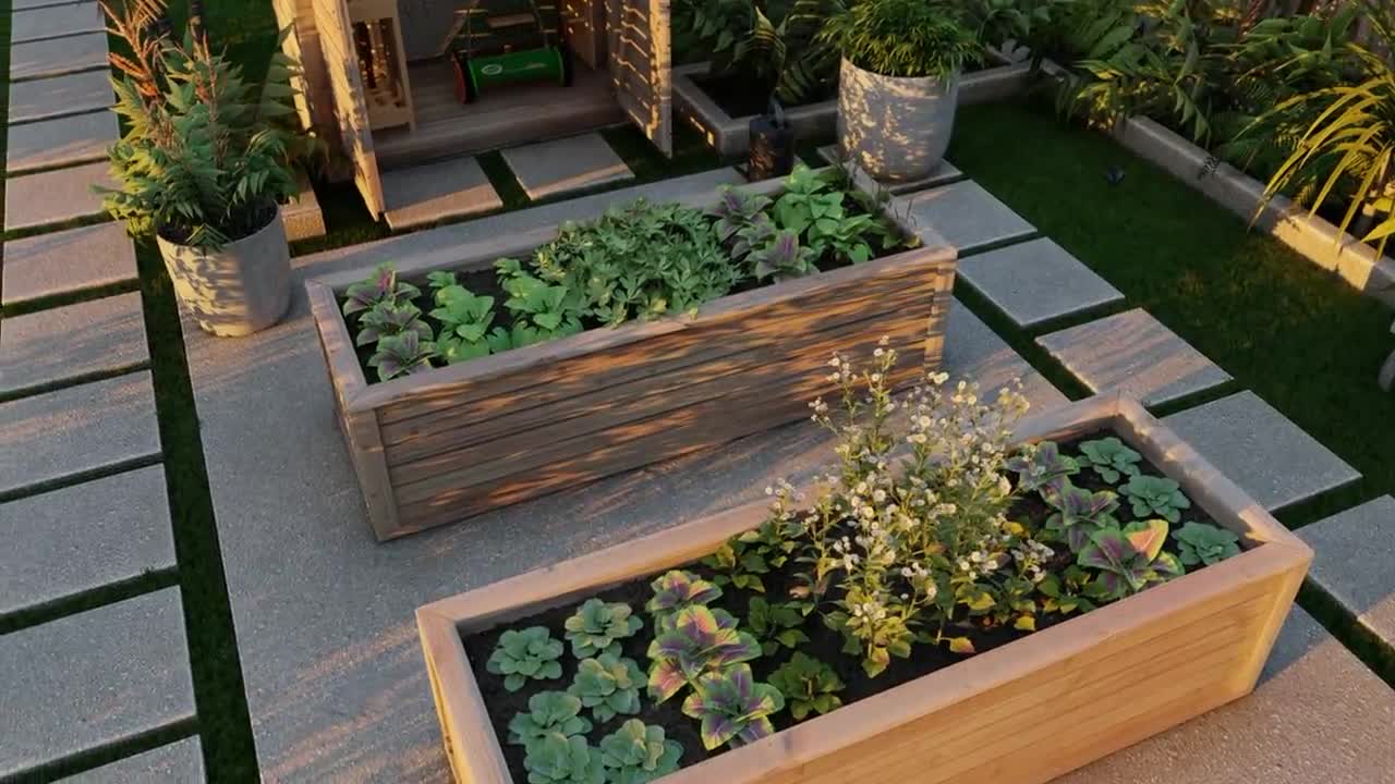 Raised Planter Plan, 8'x3' Veggie Planter Box With Stand Plan, Outdoor  Planter, Raised Garden Bed Plan, Wood Planter (Download Now) 