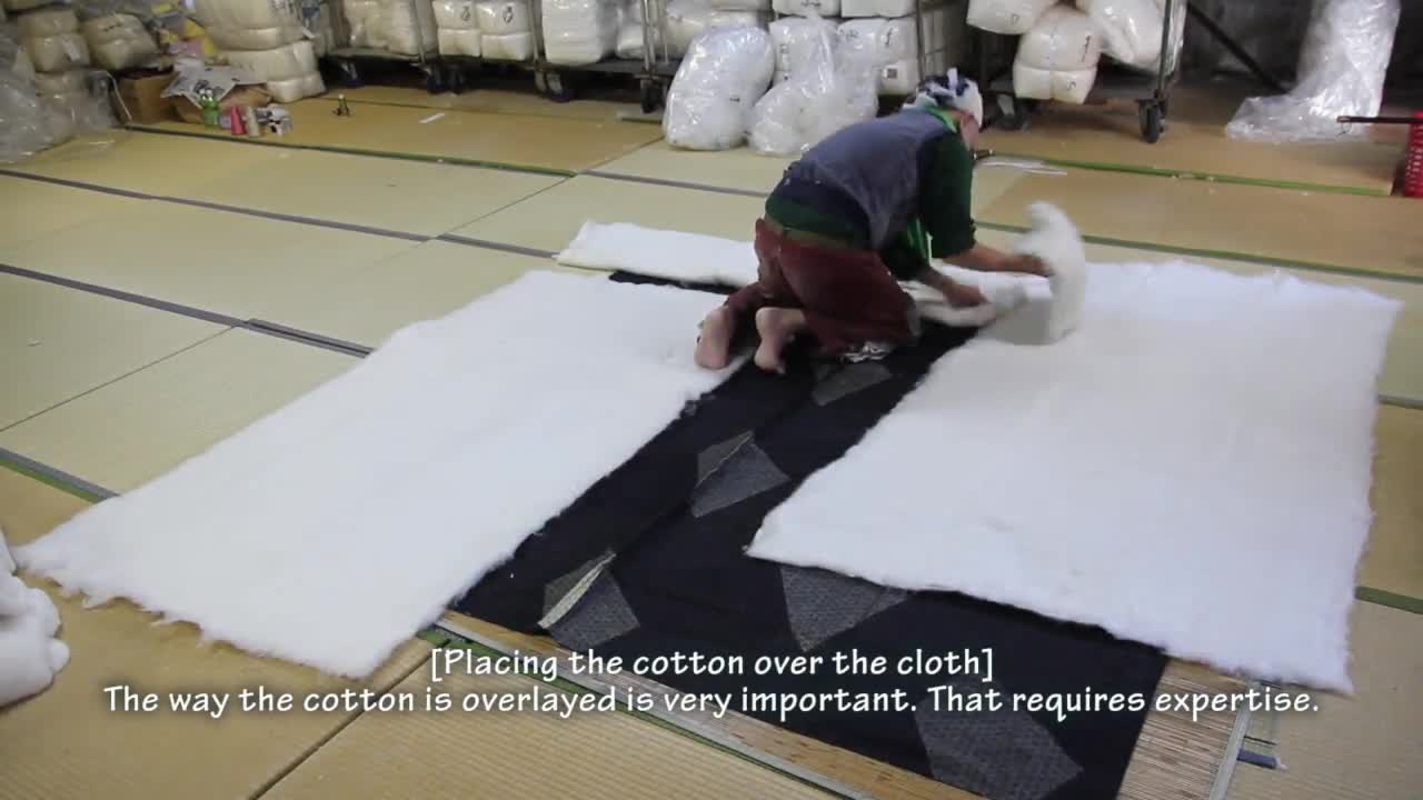 Kotatsu Futon, Kotatsu Quilt, Natural Cotton Filling, Square Type,  Rectangle Type, Warabe Pattern, Hand Made by Futon Craftsman -  Israel