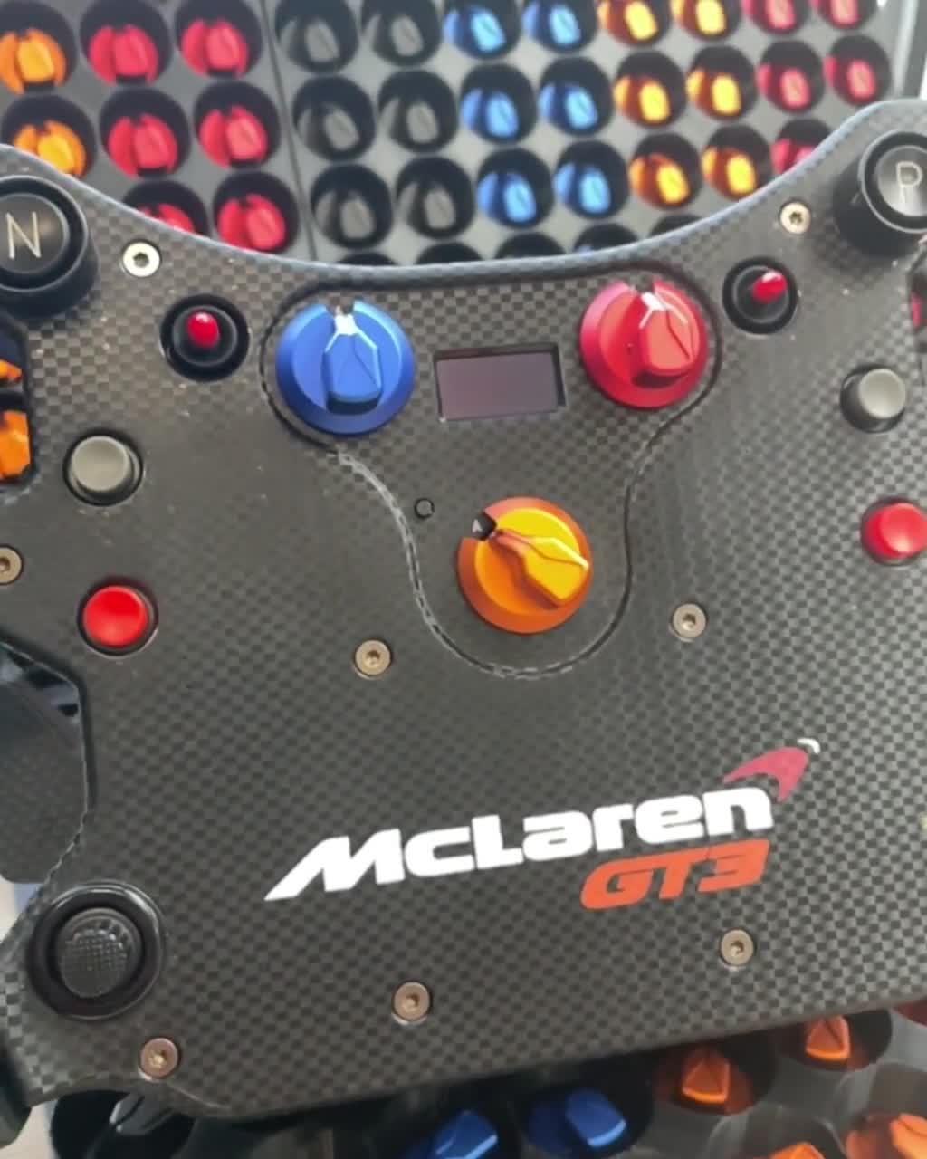 Touchscreen Case for Fanatec Mclaren GT3 Wheel V1 and V2 