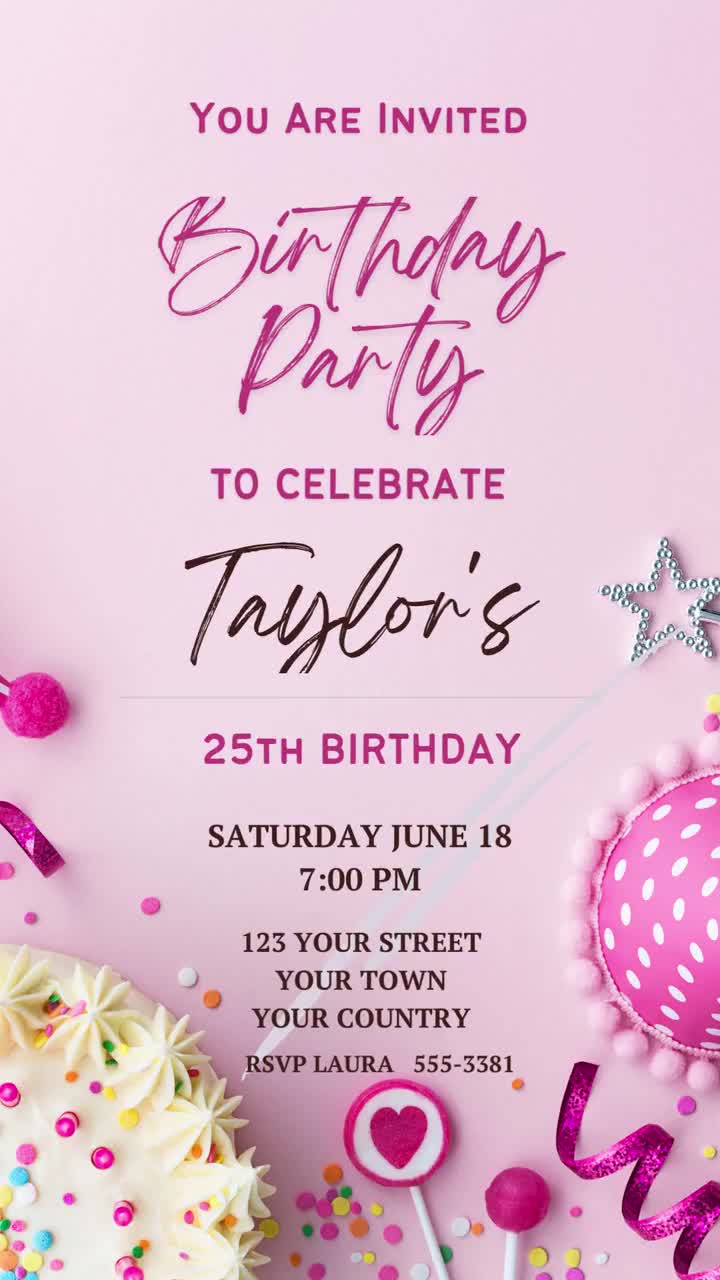 Free And Printable Birthday Invitation Templates Canva 57 Off 0623