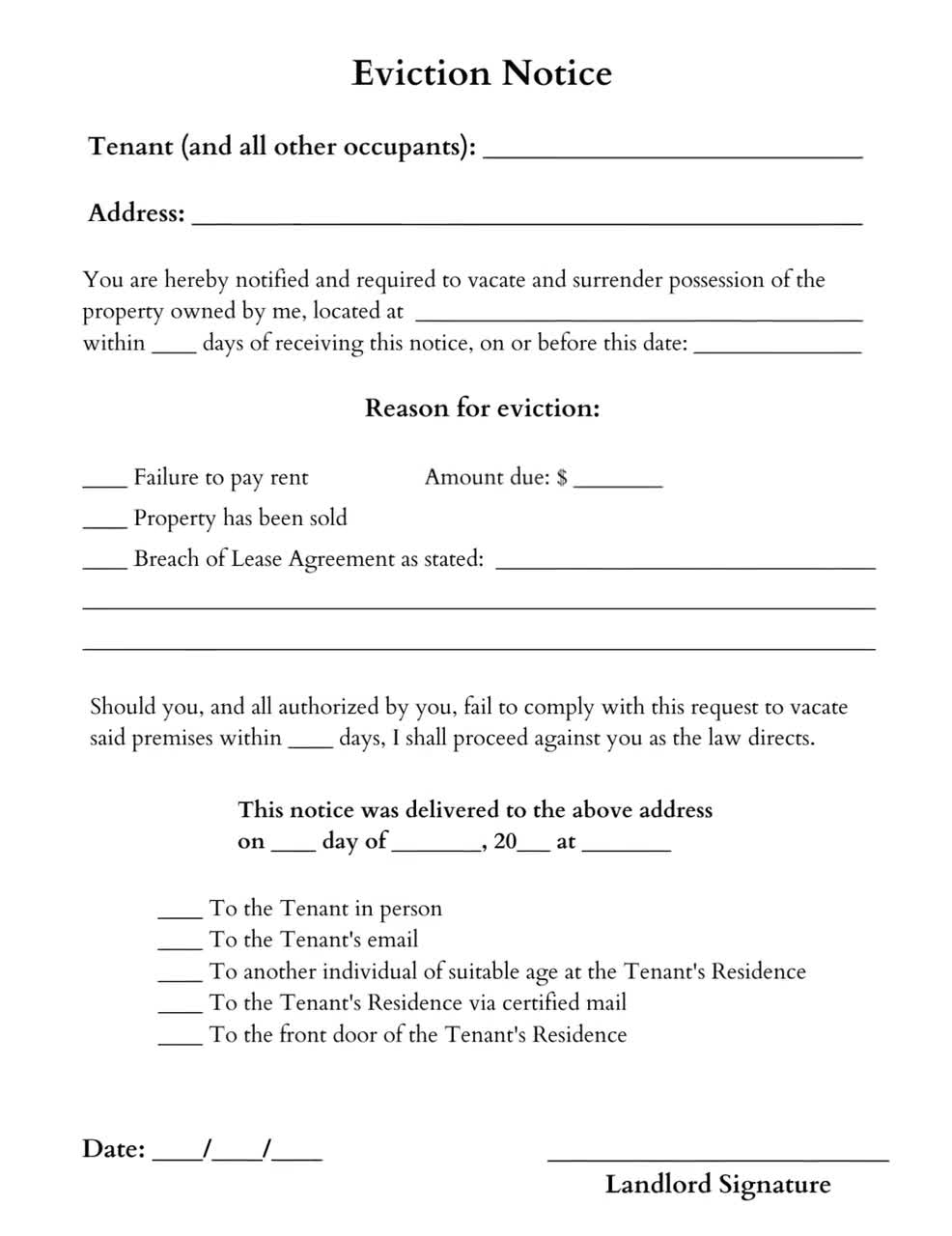 printable-eviction-notice-editable-notice-to-vacate-form-lease-termination-landlord-rental-contract-digital-breach-of-agreement-document-etsy