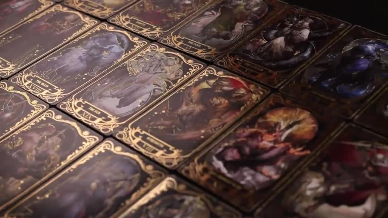 Handmade Elden Ring Tarot Card, Elden Magic Cards, Gamer Gift