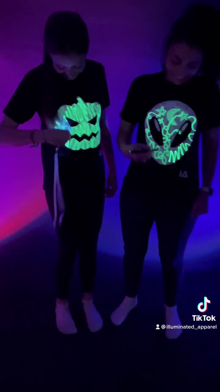 Ropa iluminada Guantes intermitentes con luz LED para niños para el  festival de fiesta de Halloween -  España