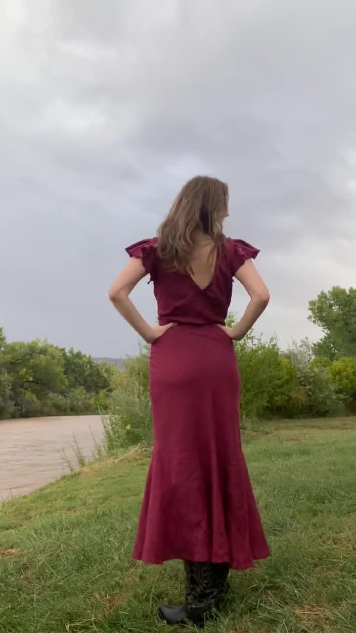 Foxglove Slip Dress // PDF Sewing Pattern // 1930s Bias Cut Maxi