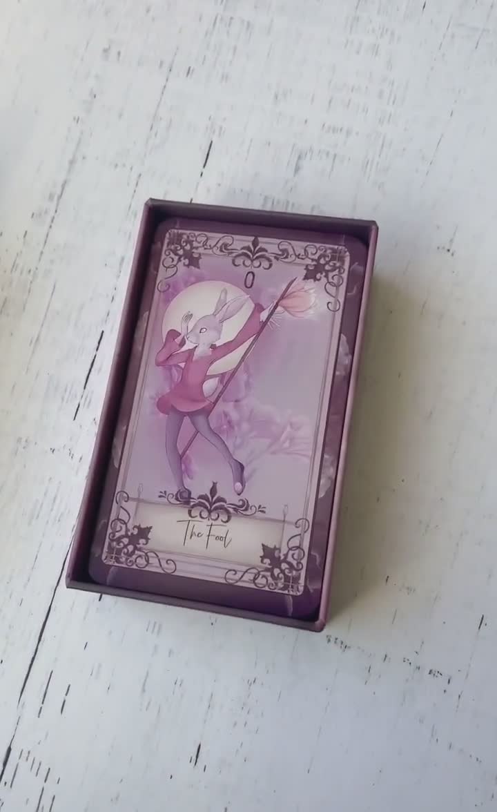 The Reigning Rouge Tarot Deck, silver edges, tarot, divination, spirituality