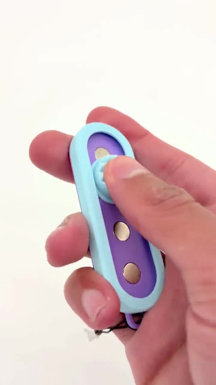 Snapsy - キーホルダー付きカスタマイズ可能なマグネット式フィ
