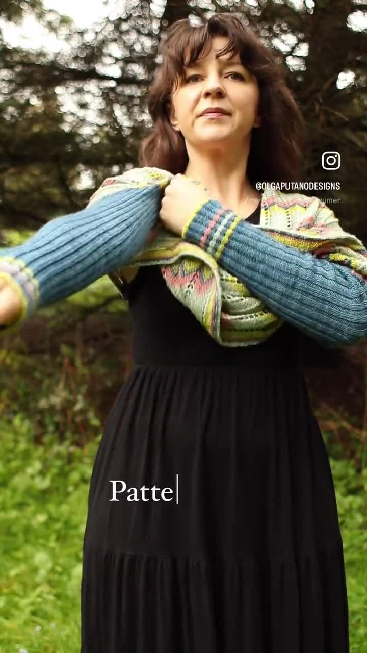 PDF KNITTING PATTERN - Foxy Sweater Scarf - knit pattern - scarf knitting -  sweater knitting - easy knitting pattern