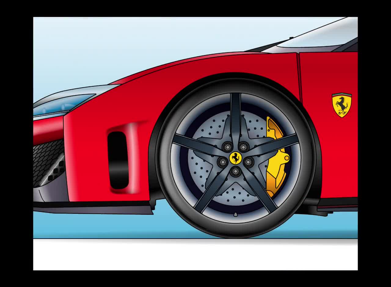 フェラーリ F80 新型スポーツカー 2024、ポスターや個人使用のデジタル