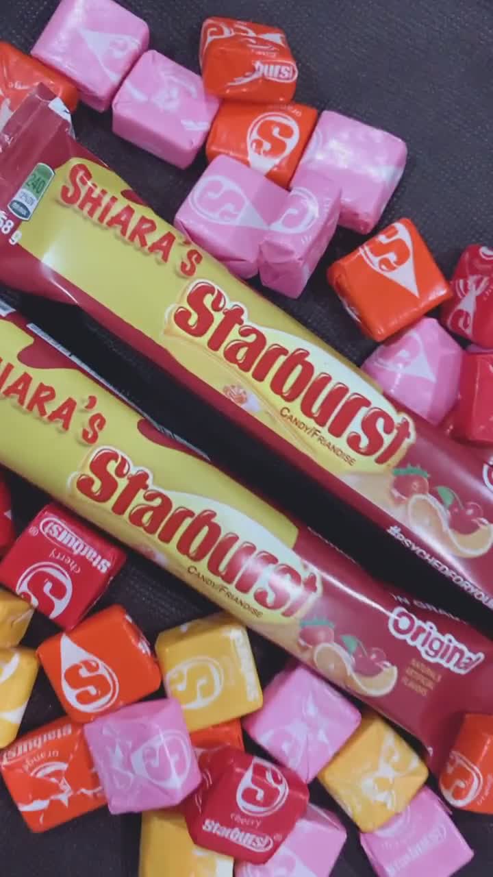 starburst candy wrapper