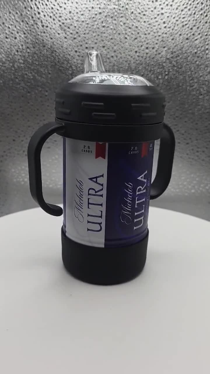 Insulated Sippy Cup Full Wrap UV Printed Color Beer Inspired ultra video poster
