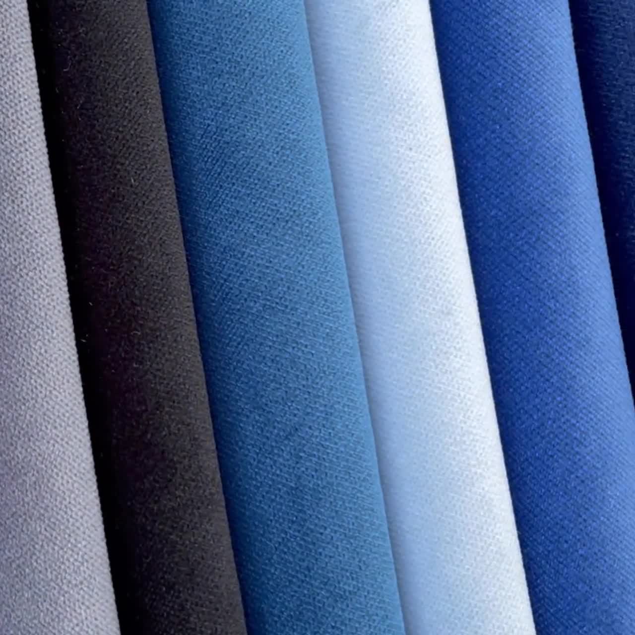 Solid Velvet Fabric 55'' Wide by the Yard Upholstery Velvet Velvet Fabric  Fabric by the Yard Upholstery & Furnishing Fabric 