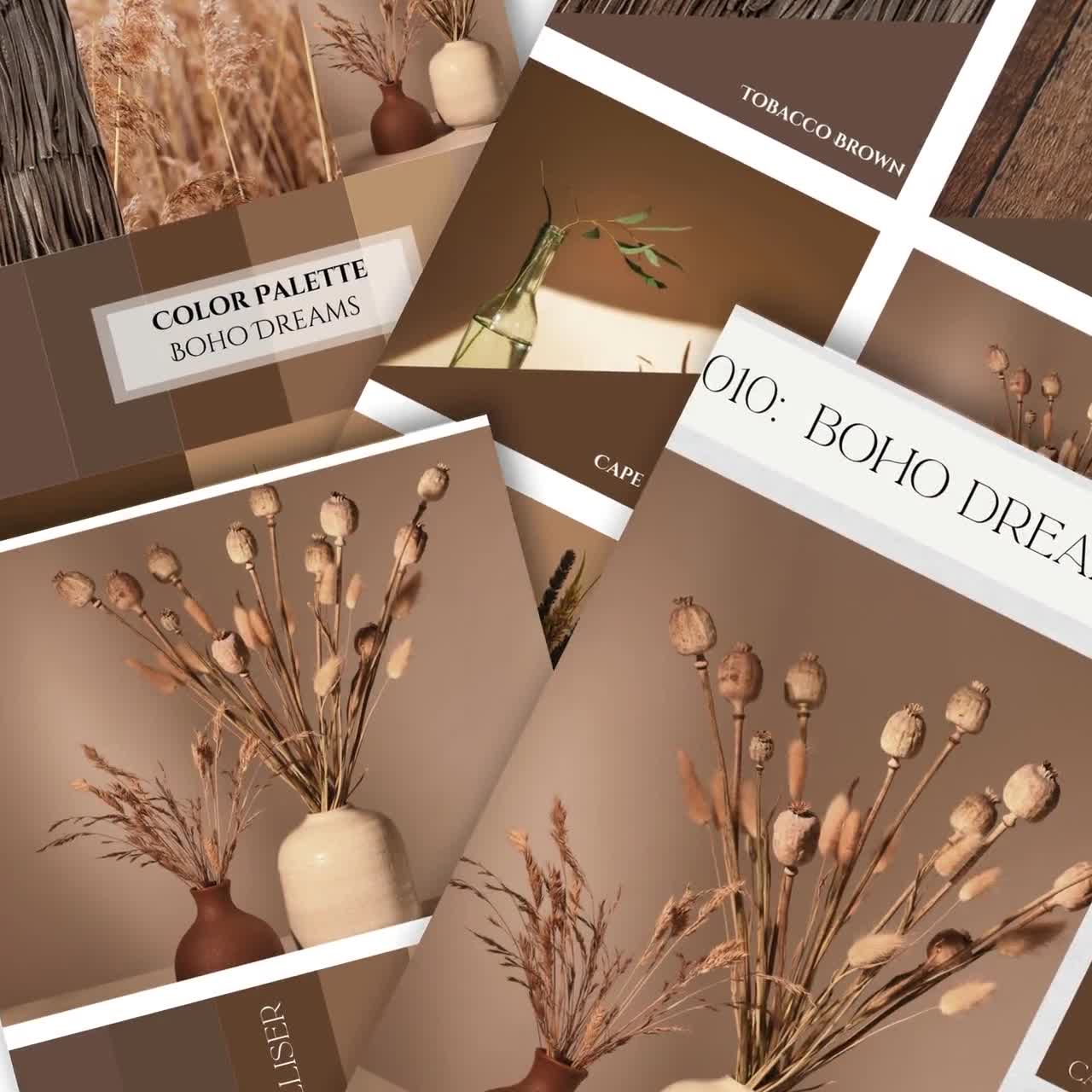 Marken-Farbpalette | Luxus-Farbpalette | Farbpalette mit CMYK, RGB & Hex Codes | Premium Farbpalette | Boho-Träume video poster