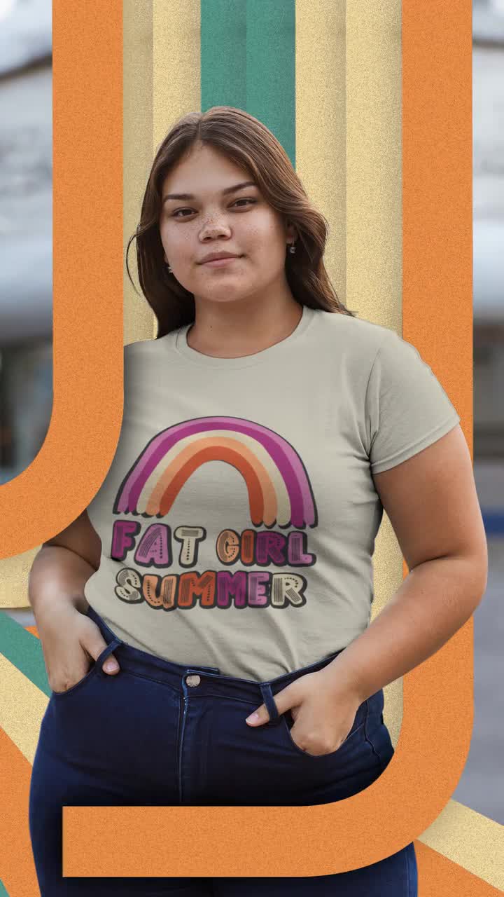 Buy Fat Girl Summer Shirt Fat Positive Fuck Diet Culture Fat Girl Magic  Anti Diet Shirt Diet Culture Dropout Thick Girl Magic Body Confidence  Online in India 