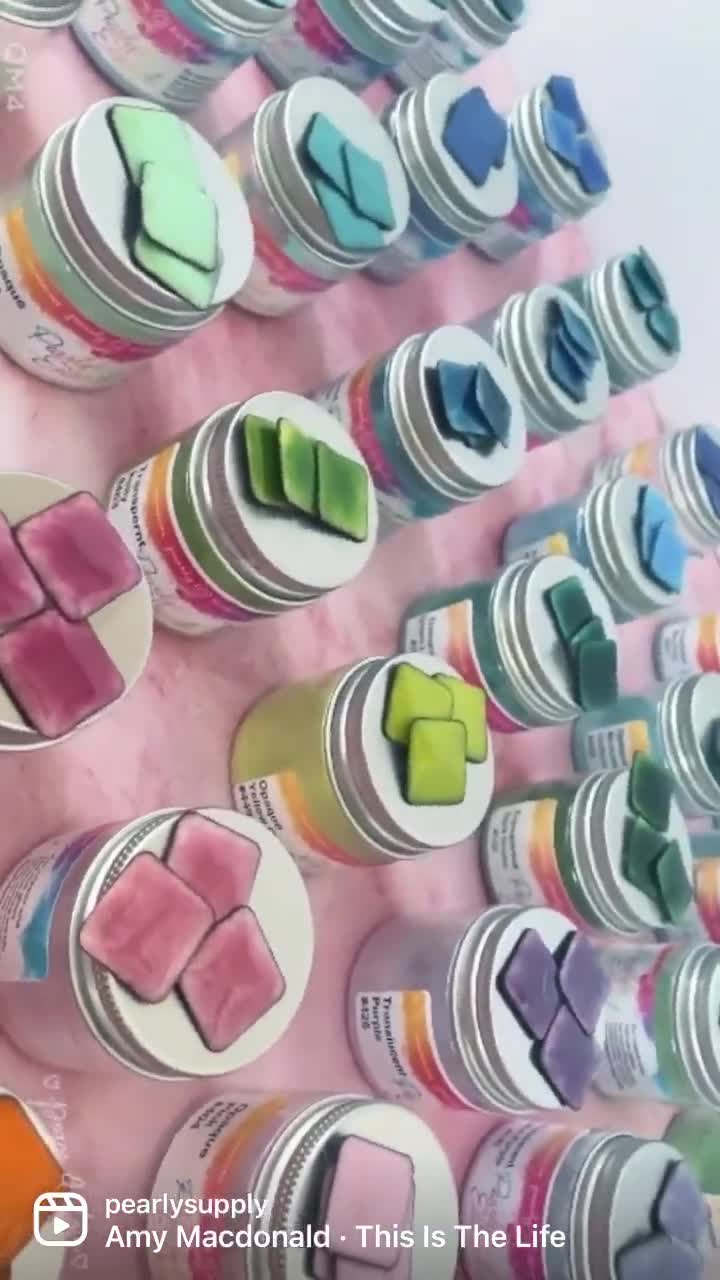 Poudre d'émail Pearly's n° 151 violet clair translucide 3 oz. (85 g) Idéal pour l'émaillage au chalumeau/au four/cloisonné et humide video poster