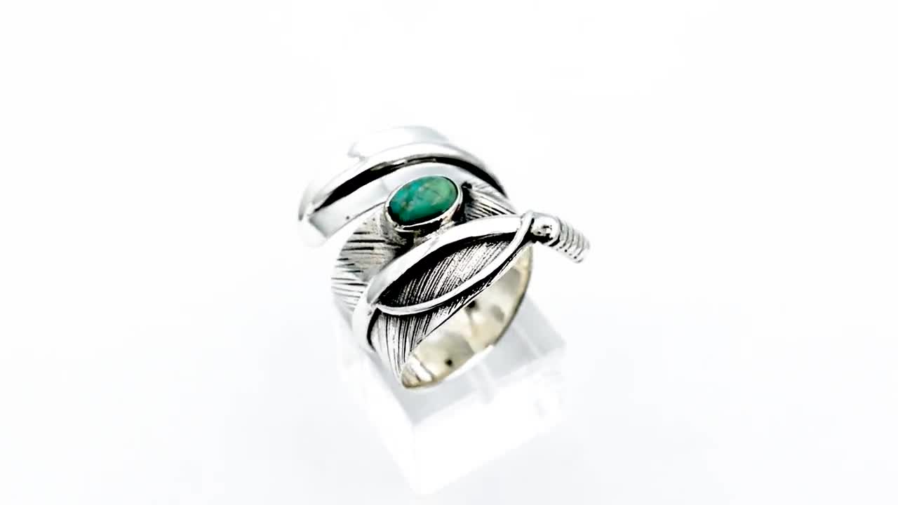 アクセサリー silver925 native American feather ring silver925 native American feather ring