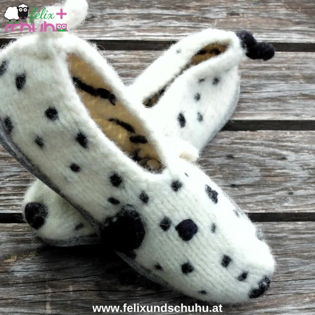 Dalmatian slippers for on sale adults