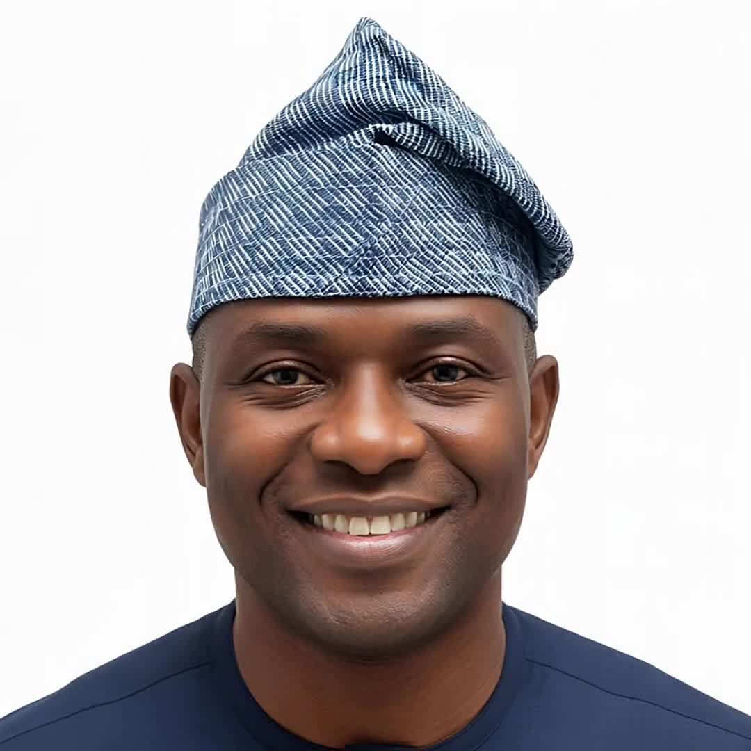 GEGE Yoruba Aso Oke Fila: African Men's Traditional Gobi Cap video poster