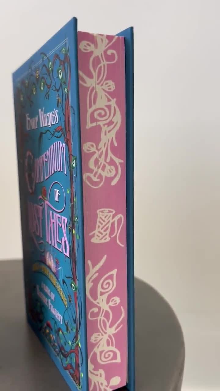Emily Wilde Series: Stenciled Sprayed Edge Edition - Etsy