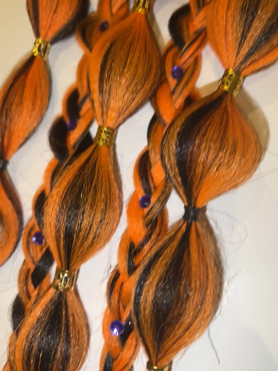 Long Flowy Halloween Braid Extensions's Code & Price - RblxTrade