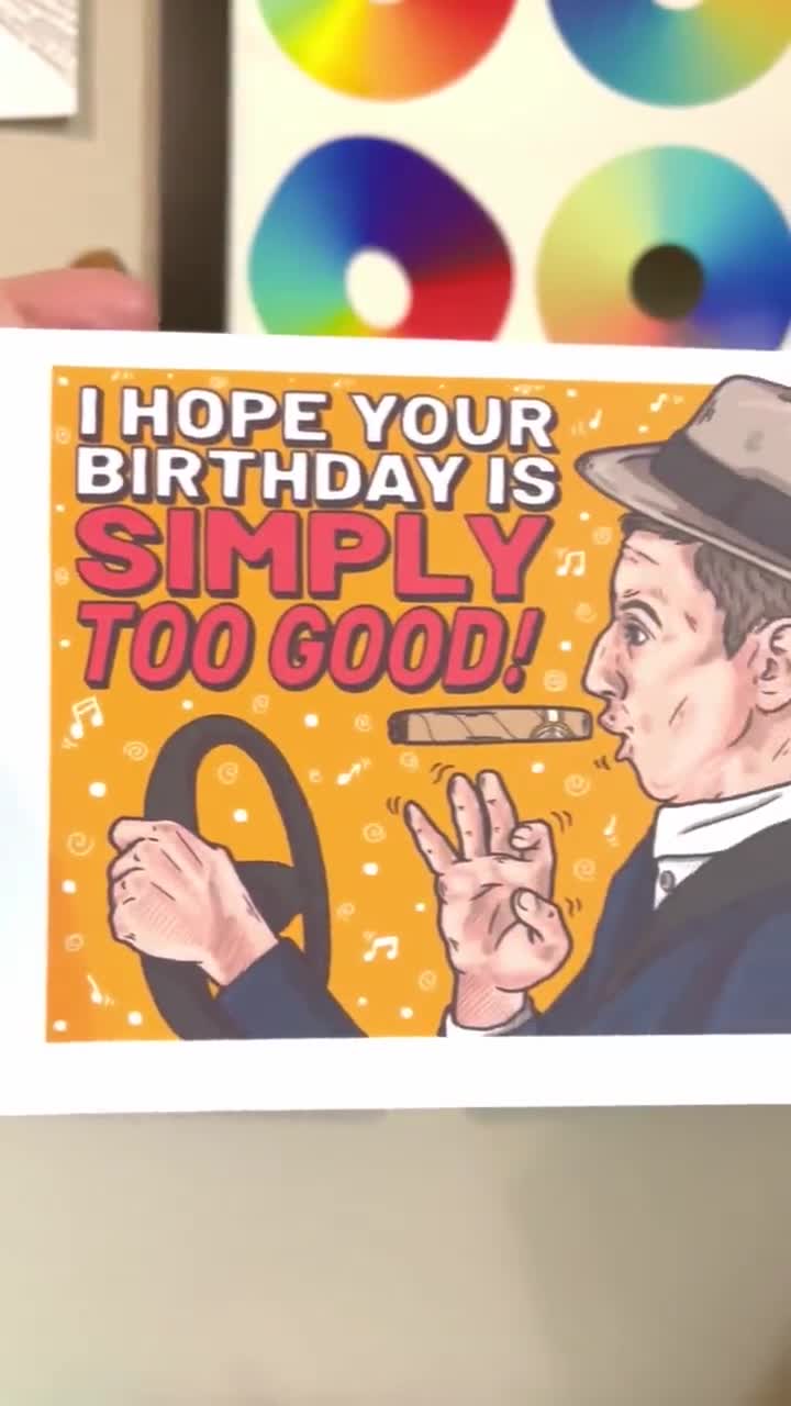 I Think You Should Leave with Tim Robinson | DRIVING CROONER | Birthday Card, image size:720x1280