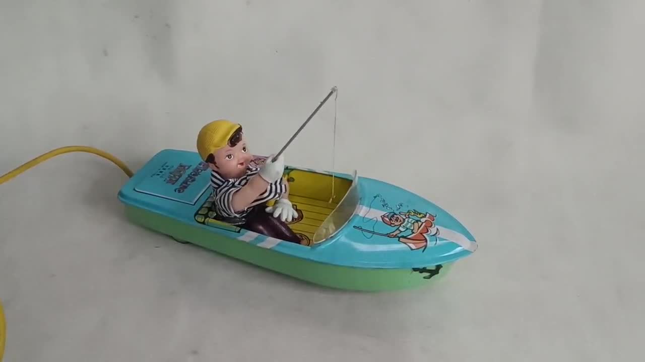 Pêcheurs à la ligne - Jouets Anciens de Collection